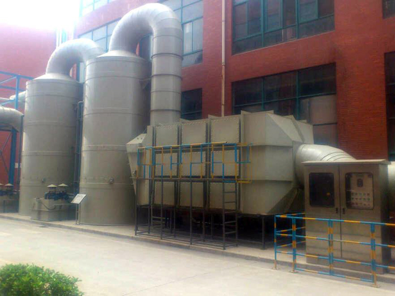 具備良好耐腐蝕性的廢氣處理設備